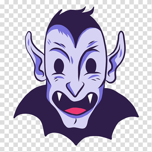 Halloween Cartoon, Dracula, Vampire, Symbol, Horror, Horror Fiction, Halloween , Face transparent background PNG clipart