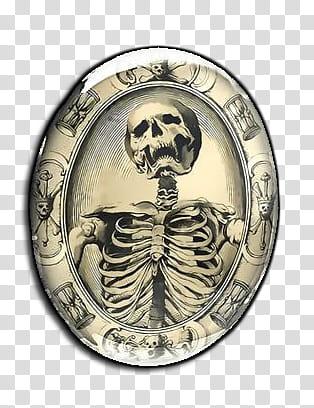 Bizarre Victorian collection, skeleton illustration  transparent background PNG clipart