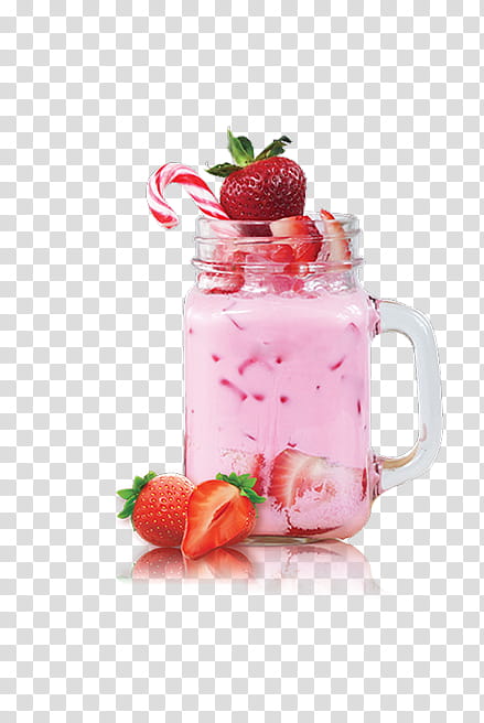 Frozen, Strawberry, Milkshake, Flavor, Smoothie, Strawberry Juice, Flavored Milk, Cocktail Garnish transparent background PNG clipart
