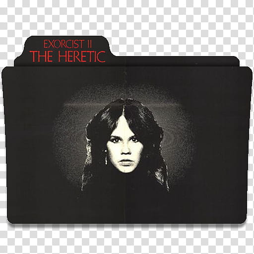 The Exorcist Collection Folder Icon, . Exorcist II The Heretic transparent background PNG clipart