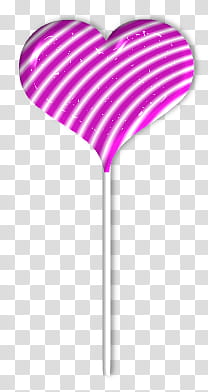 heart purple and white striped lollipop transparent background PNG clipart