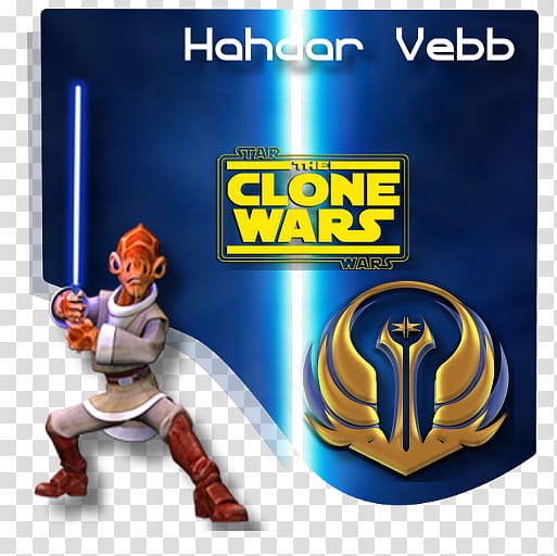 Star Wars The Clone Wars Jedi Set , Hahdar Vebb icon transparent background PNG clipart