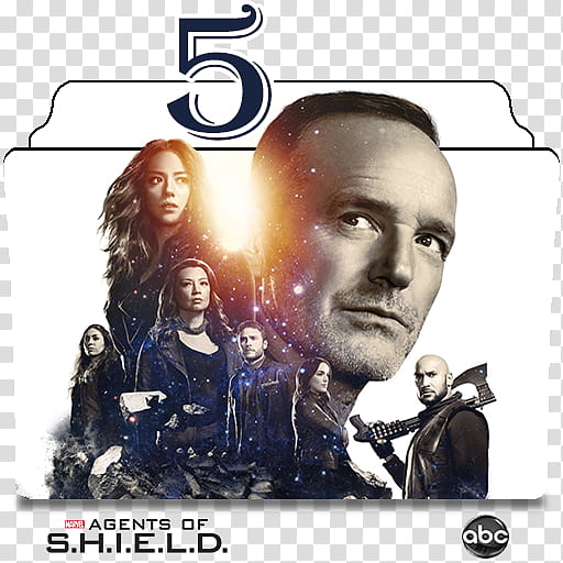 Agents of SHIELD series and season folder icons, Marvels Agents of Shield S ( transparent background PNG clipart