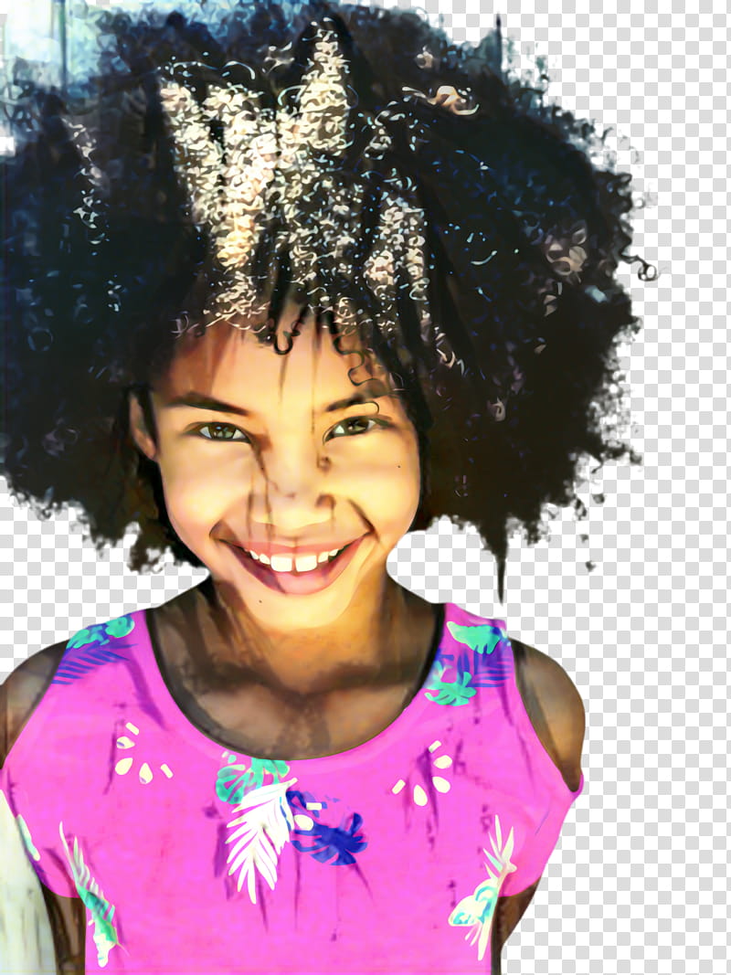Summer Kid, Girl, Child, Little, Cute, Intj, Afro, Woman transparent background PNG clipart