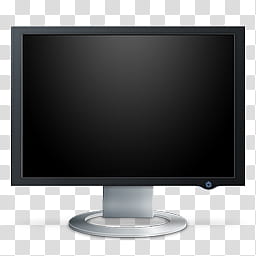pulse , black flat screen computer monitor transparent background PNG clipart