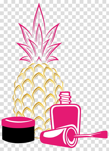 Birthday Drawing, Saatchi Art, Line Art, Cartoon, Pineapple, Ananas, Pink, Birthday Candle transparent background PNG clipart