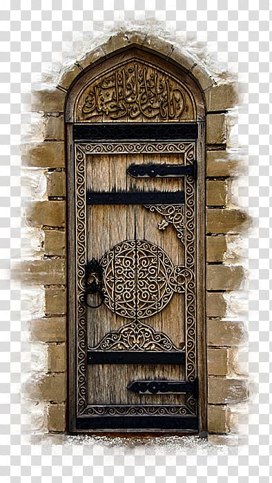 Doors s, closed brown wooden door transparent background PNG clipart