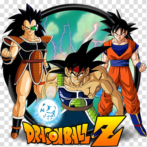 DBZ Fathers N Sons Icons Collection, Bardock,Raditz and Goku transparent background PNG clipart