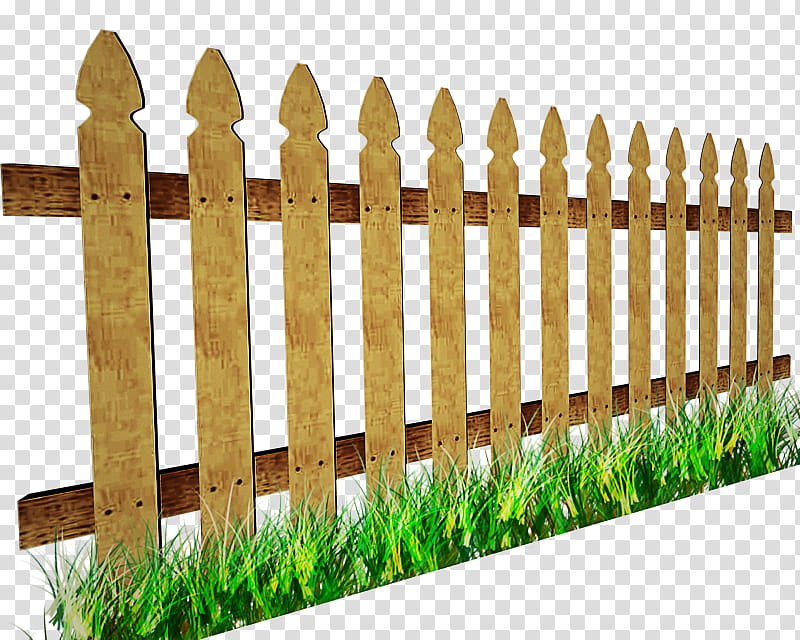 fence picket fence home fencing grass wood, Outdoor Structure transparent background PNG clipart