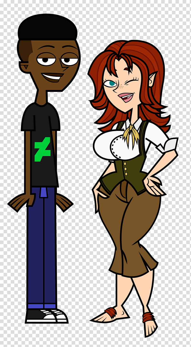 Total Drama OC Terrance and Luanne transparent background PNG clipart