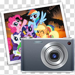 All icons in mac and ico PC formats, graphics, i, My Little Pony characters transparent background PNG clipart
