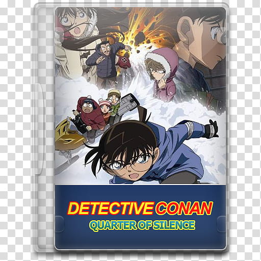 Movie Icon Mega , Detective Conan, Quarter of Silence, Detective Conan Quarter of Silence case transparent background PNG clipart