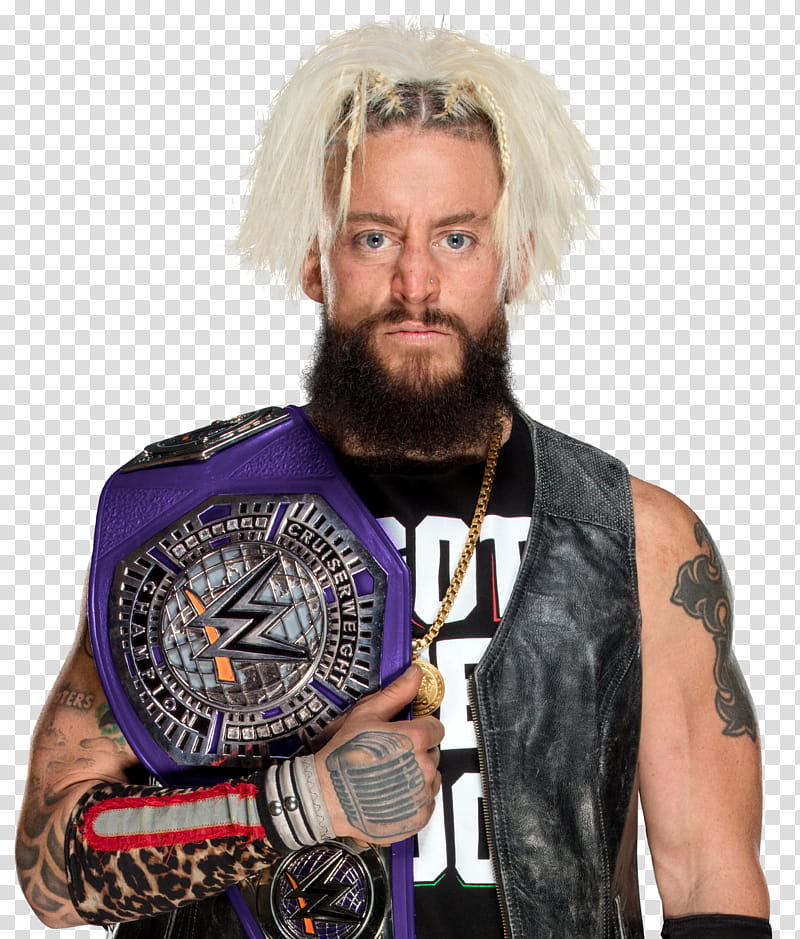 Enzo Amore New Cruiserweight Championship new transparent background PNG clipart