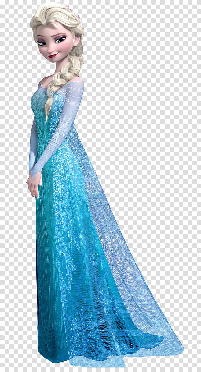 Elsa The Snow Queen Render transparent background PNG clipart