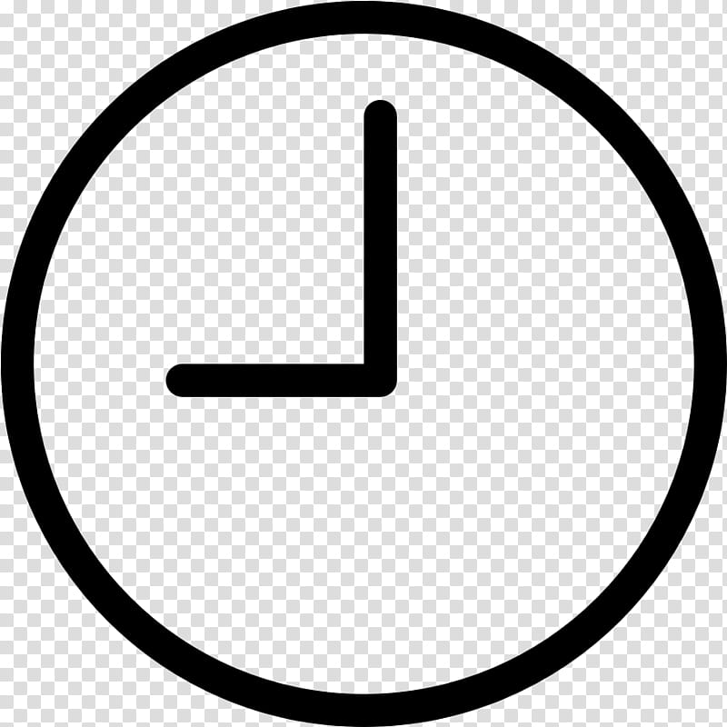 Circle Time, Clock, Black White M, Area, Angle, Time Attendance Clocks, Countdown, Line transparent background PNG clipart