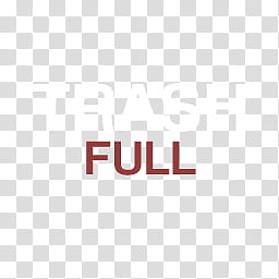 BASIC TEXTUAL, Trash full illustration transparent background PNG clipart