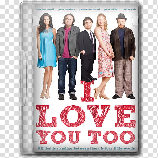 the BIG Movie Icon Collection I, I Love You To transparent background PNG clipart
