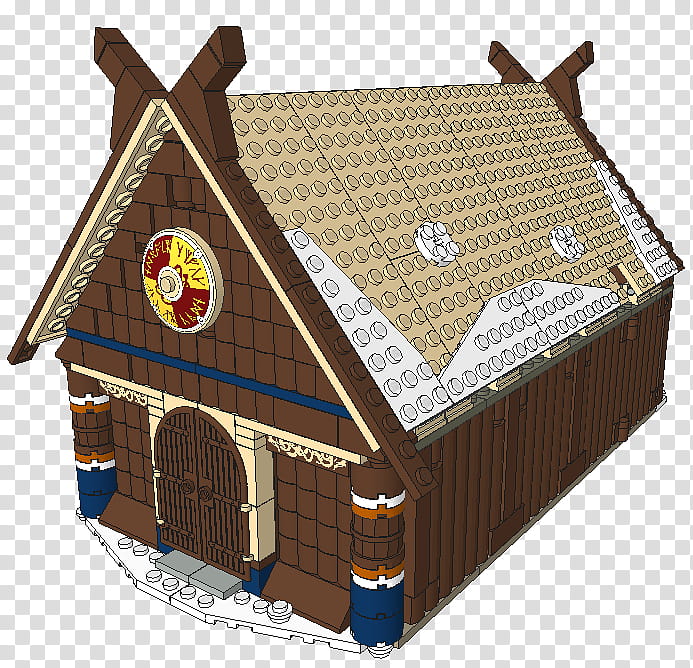 House, Longhouse, Vikings, Lego, Lego Vikings, Mead Hall, Roof, Construction transparent background PNG clipart