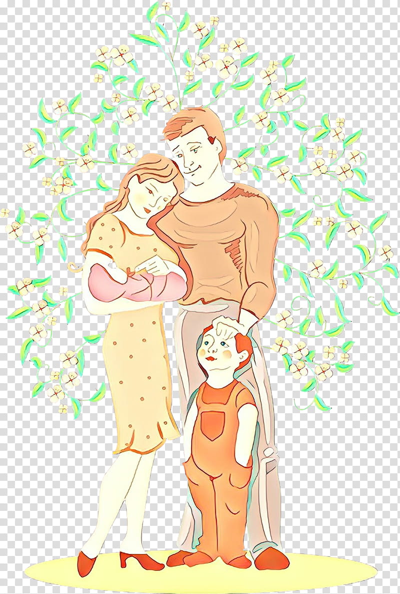 people in nature cartoon mother love, Happy, Fictional Character transparent background PNG clipart