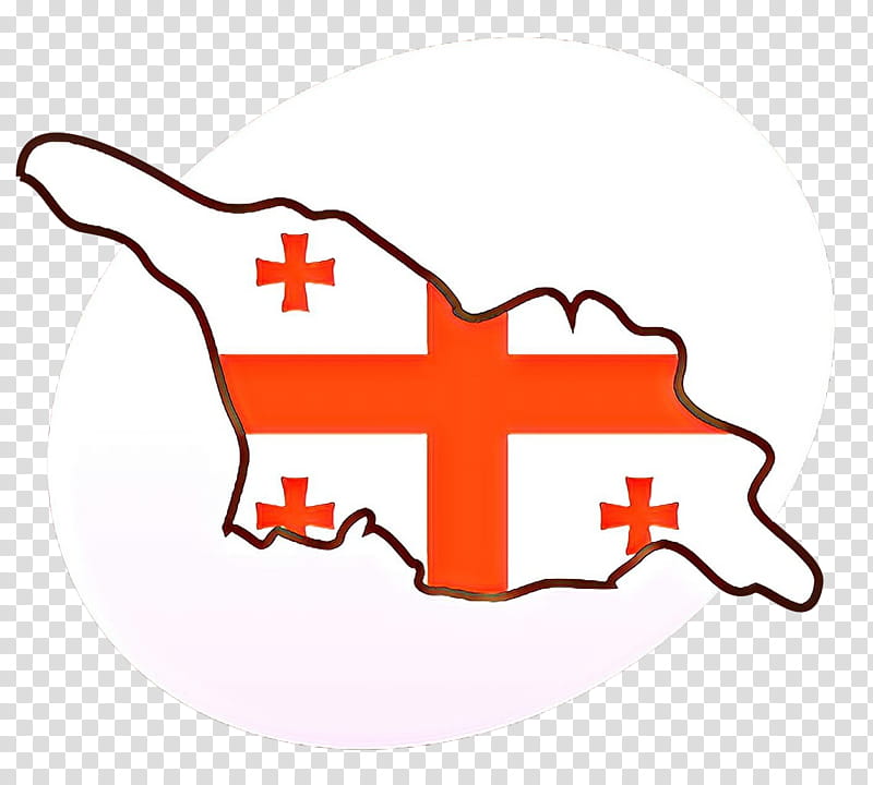 Red Cross, Flag Of Georgia, Flag Of Tbilisi, Map, National Flag, United States, Line, Symbol transparent background PNG clipart