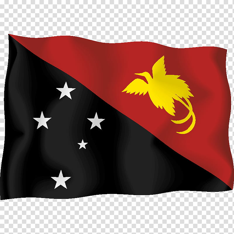 Flag, Papua New Guinea, Flag Of Papua New Guinea, Emblem Of Papua New Guinea, Yellow, Pillow, Cushion, Throw Pillow transparent background PNG clipart