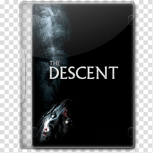 DVD Icon , The Descent (), The Descent DVD case transparent background PNG clipart