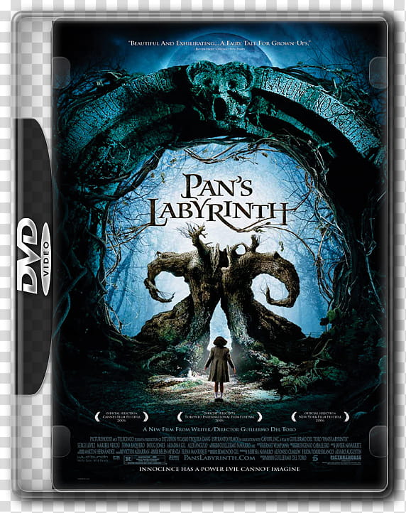DVD Movie Case Icons, pans-labyrinth transparent background PNG clipart