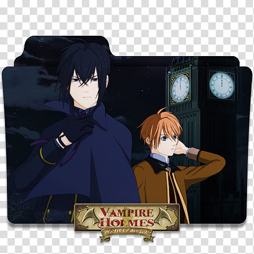 Anime Icon , Vampire Holmes, Vampire Holmes folder transparent background PNG clipart