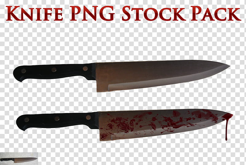 Knife , two bloody and non-bloody knives illustration transparent background PNG clipart