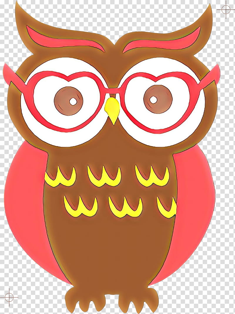 Glasses, Owl, Cartoon, Bird Of Prey, Eastern Screech Owl transparent background PNG clipart