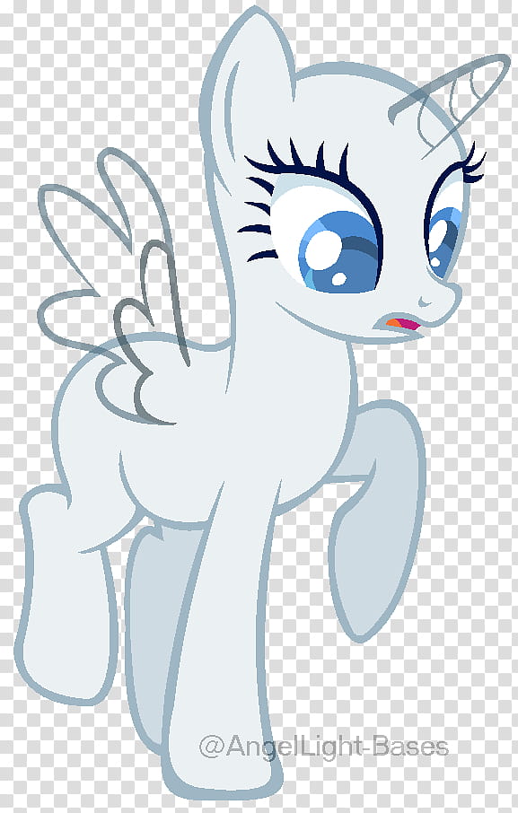 mlp base female unicorn