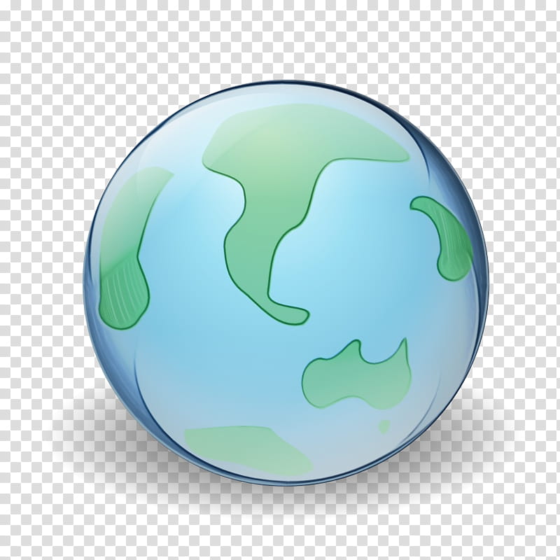 earth planet green globe world, Watercolor, Paint, Wet Ink, Logo, Astronomical Object, Sphere, Interior Design transparent background PNG clipart