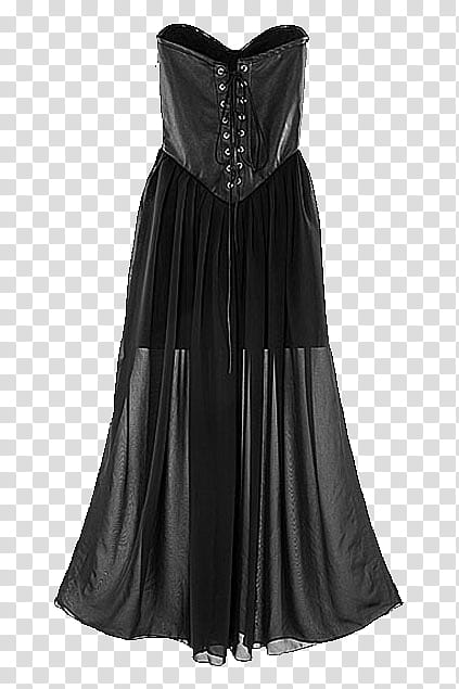 dresses , black sweetheart neckline dress transparent background PNG clipart