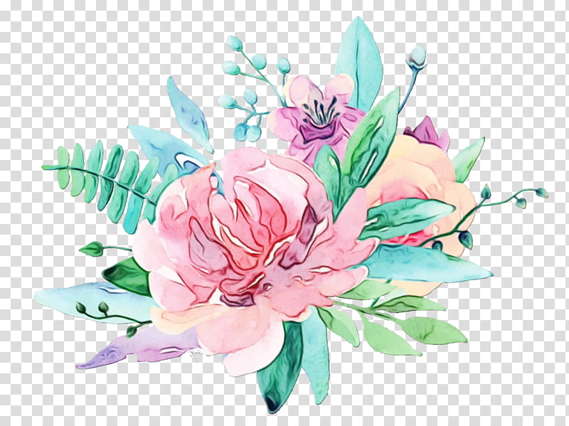 Blue Watercolor Flowers, Watercolor Painting, Floral Design, Flower Bouquet, Peony, Pink Flowers, Rose, Plant transparent background PNG clipart