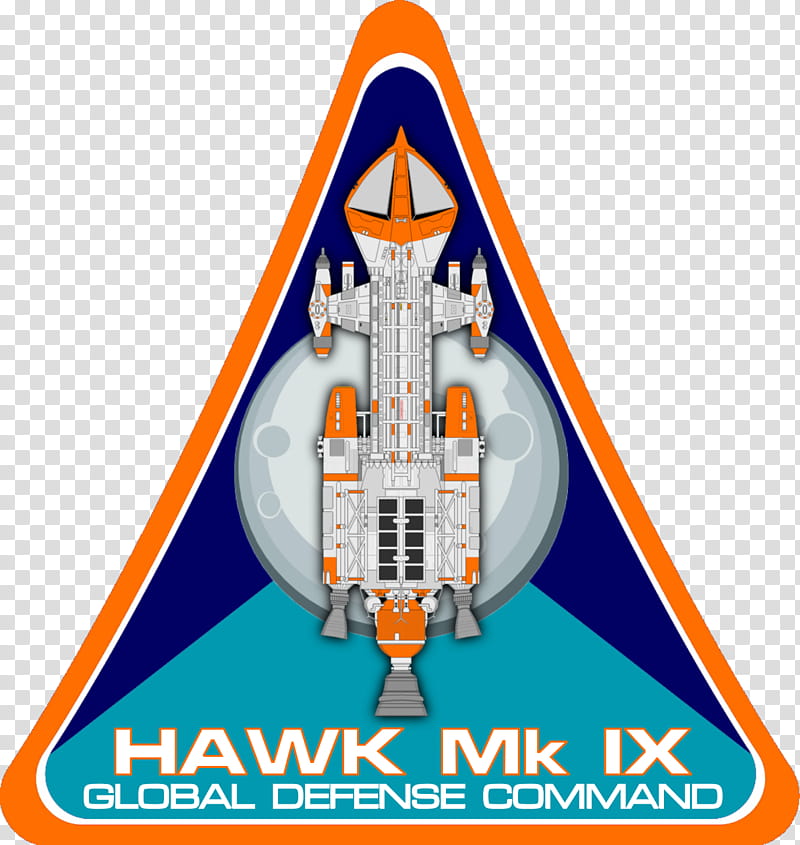 Space  Hawk Mk IX Flight Insignia, Hawk MK IX global defense command transparent background PNG clipart