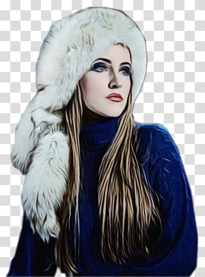 Watercolor Vintage, Paint, Wet Ink, Clothing, Fur, Head Tie, Painting, Fashion transparent background PNG clipart thumbnail