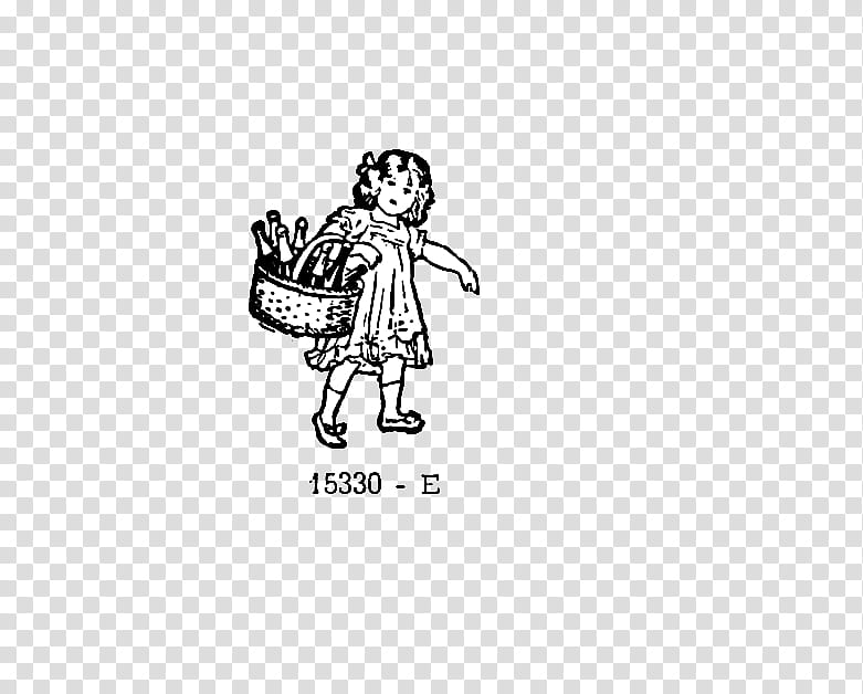 mochizuki , girl holding basket t transparent background PNG clipart