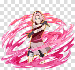 Sakura Haruno Cool transparent background PNG clipart