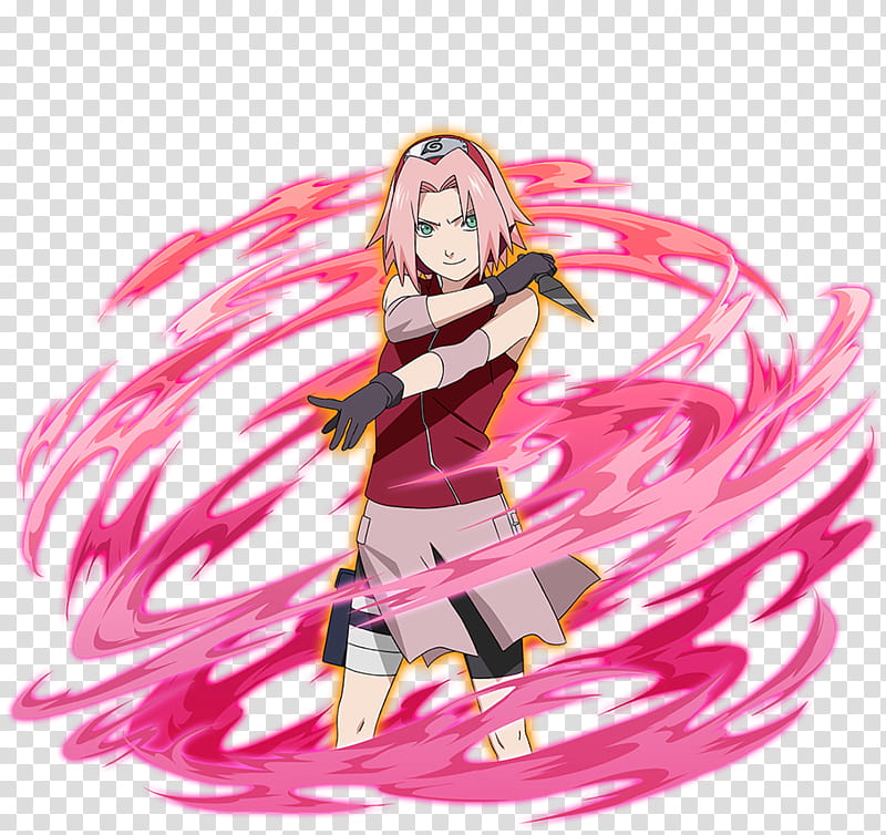 Sakura Haruno transparent background PNG clipart