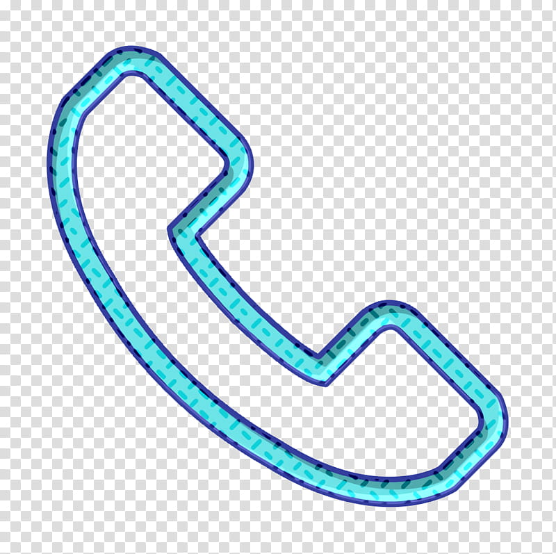 call icon communication icon contact icon, Mobile Icon, Phone Icon, Support Icon, Aqua, Turquoise, Line, Electric Blue transparent background PNG clipart