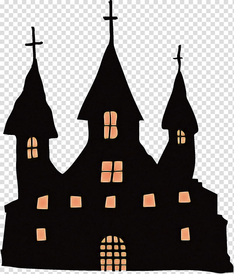 haunted house halloween haunted halloween, Halloween , Landmark, Place Of Worship, Architecture, Steeple, Medieval Architecture, Church transparent background PNG clipart