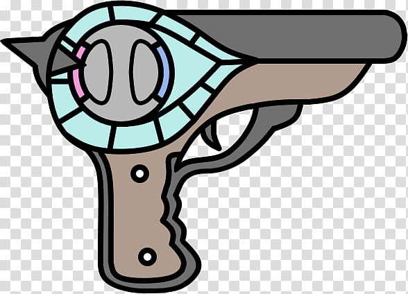 My custom walfas prop Gender Bender Ray Gun X transparent background PNG clipart