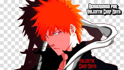 Ichigo transparent background PNG clipart