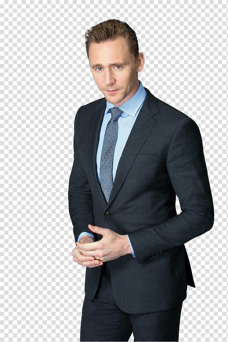 Tom Hiddleston, confident () transparent background PNG clipart