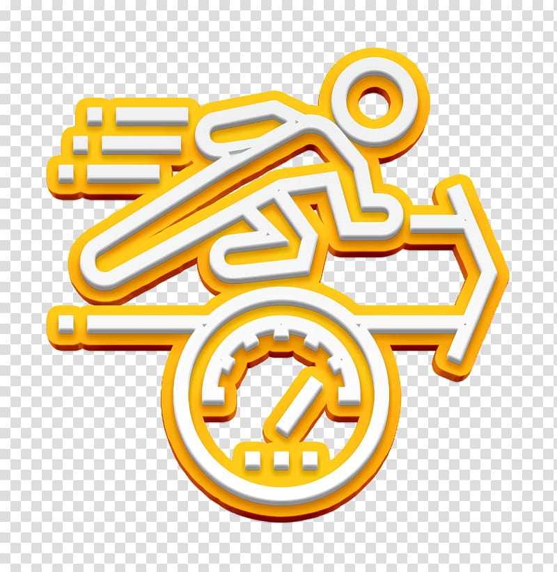 Speed icon Product Management icon, Yellow, Line, Symbol transparent background PNG clipart