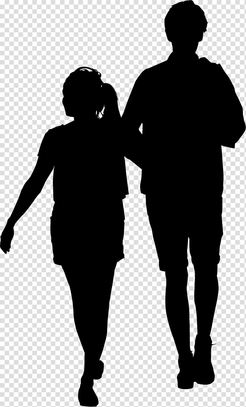 human silhouette walking png