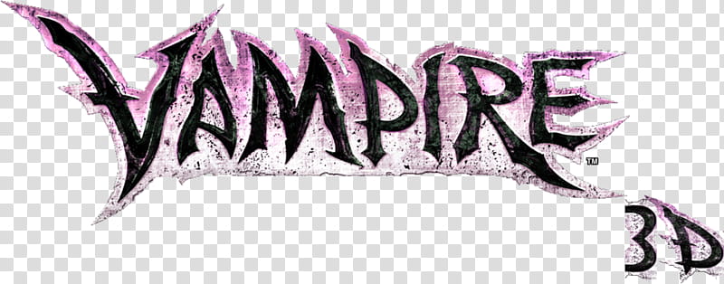 Vampire D: Logo transparent background PNG clipart