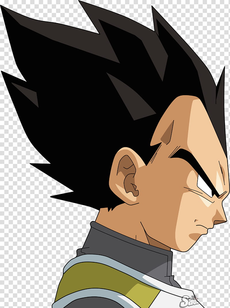 Goku de perfilFacuDibuja transparent background PNG clipart