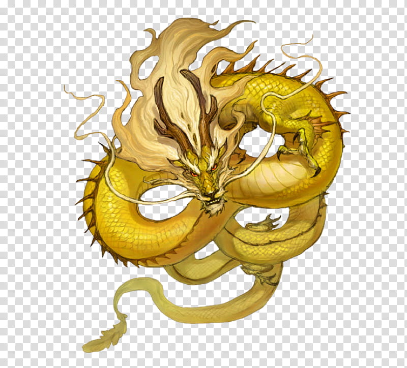 China, Chinese Dragon, Yellow Dragon, Mythology, Chinese Mythology, Legend, Japanese Dragon, Zhulong transparent background PNG clipart