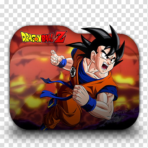 DBZ Folder Icon , DBZ, Folder Icon  transparent background PNG clipart